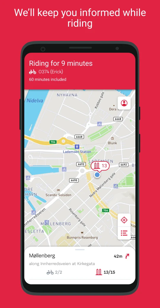 Trondheim City Bike screenshot