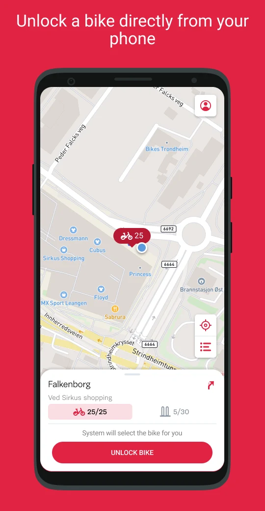 Trondheim City Bike screenshot